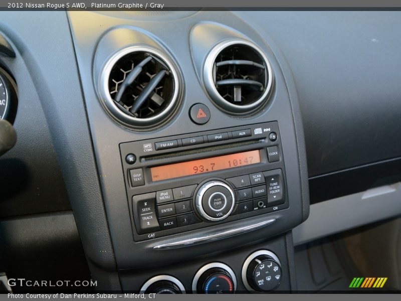 Platinum Graphite / Gray 2012 Nissan Rogue S AWD