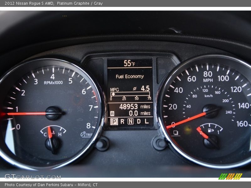 Platinum Graphite / Gray 2012 Nissan Rogue S AWD