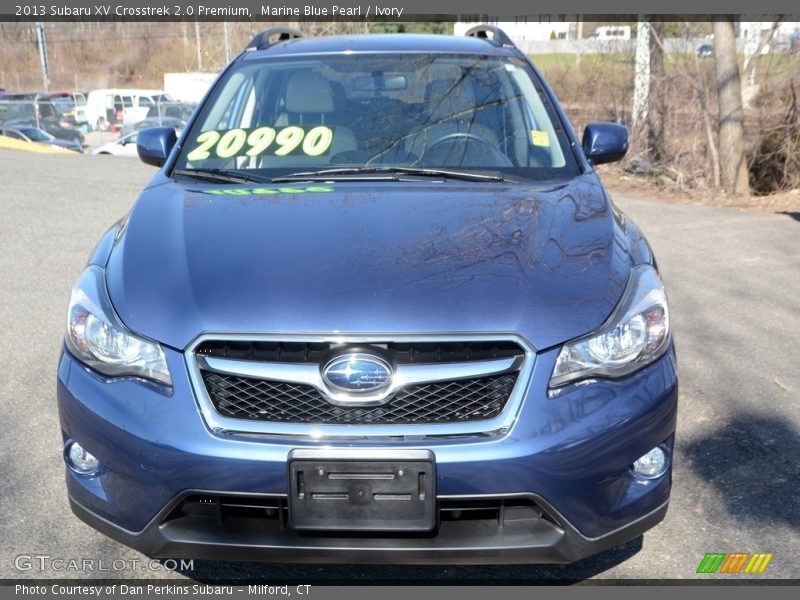 Marine Blue Pearl / Ivory 2013 Subaru XV Crosstrek 2.0 Premium