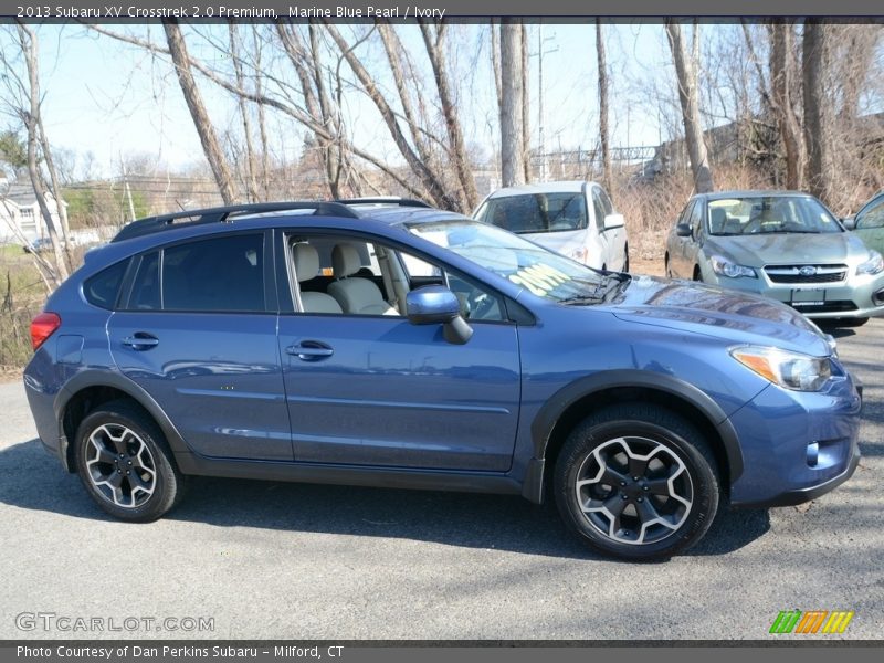 Marine Blue Pearl / Ivory 2013 Subaru XV Crosstrek 2.0 Premium