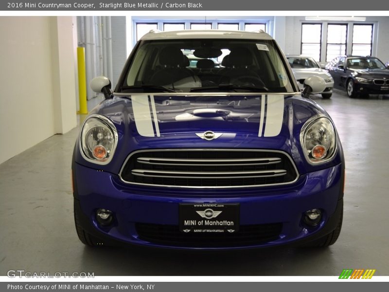 Starlight Blue Metallic / Carbon Black 2016 Mini Countryman Cooper