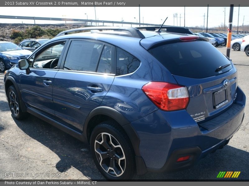 Marine Blue Pearl / Ivory 2013 Subaru XV Crosstrek 2.0 Premium