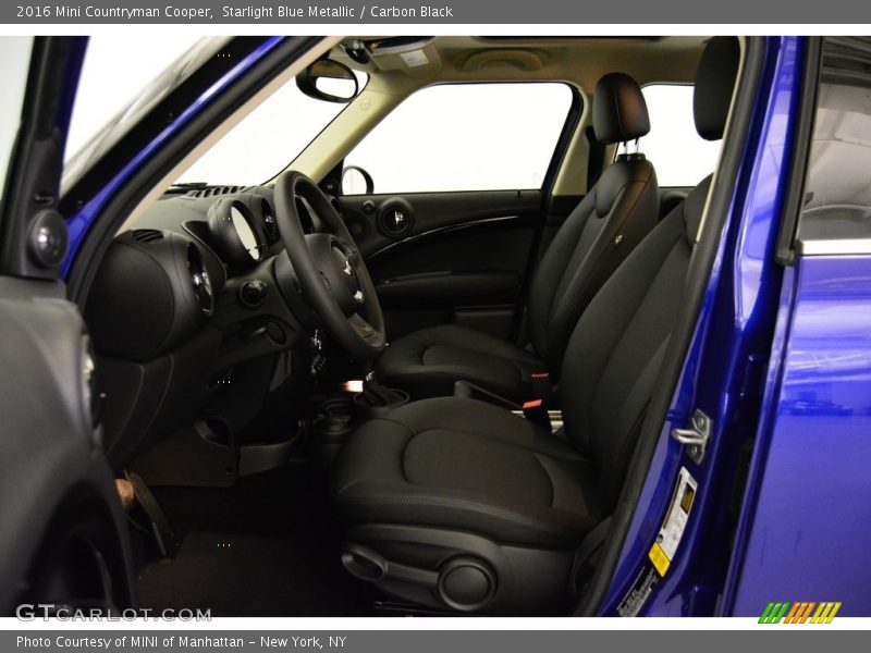 Starlight Blue Metallic / Carbon Black 2016 Mini Countryman Cooper