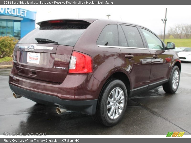 Bordeaux Reserve Red Metallic / Medium Light Stone 2011 Ford Edge Limited