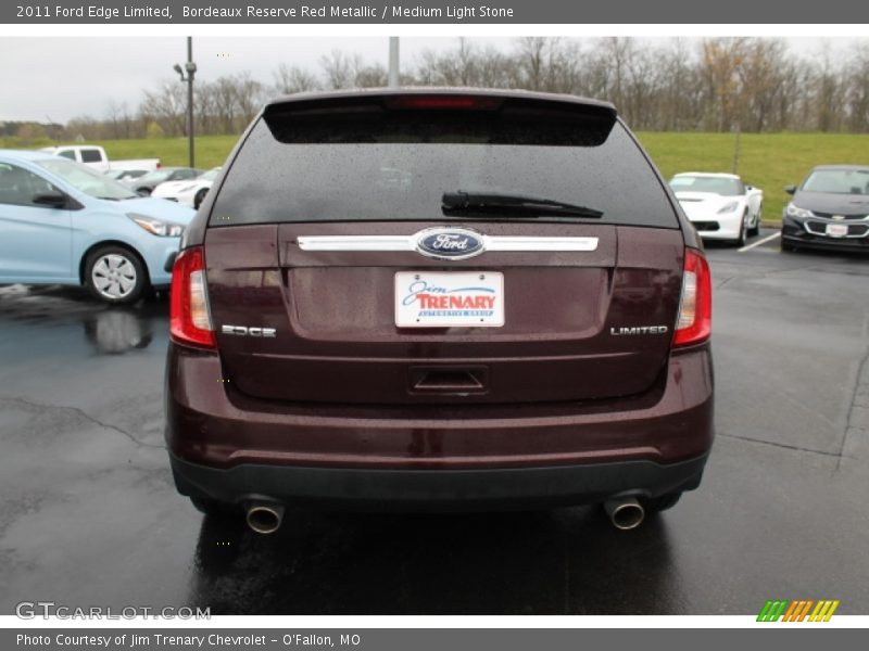 Bordeaux Reserve Red Metallic / Medium Light Stone 2011 Ford Edge Limited