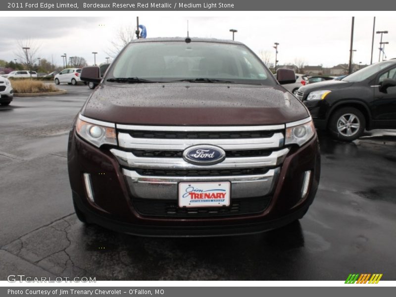 Bordeaux Reserve Red Metallic / Medium Light Stone 2011 Ford Edge Limited