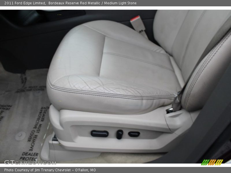 Bordeaux Reserve Red Metallic / Medium Light Stone 2011 Ford Edge Limited