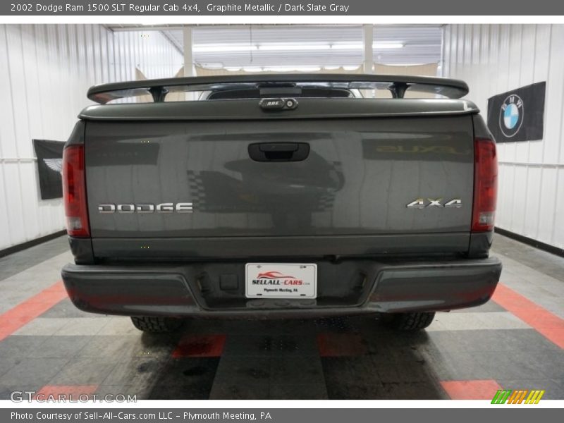 Graphite Metallic / Dark Slate Gray 2002 Dodge Ram 1500 SLT Regular Cab 4x4
