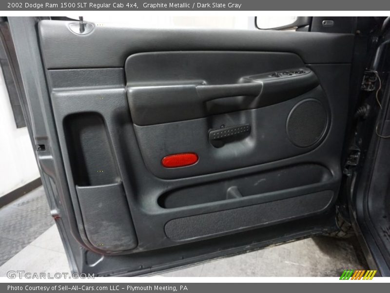 Graphite Metallic / Dark Slate Gray 2002 Dodge Ram 1500 SLT Regular Cab 4x4
