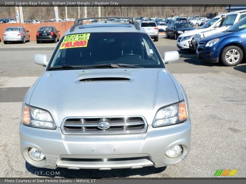 Brilliant Silver Metallic / Medium Gray 2005 Subaru Baja Turbo