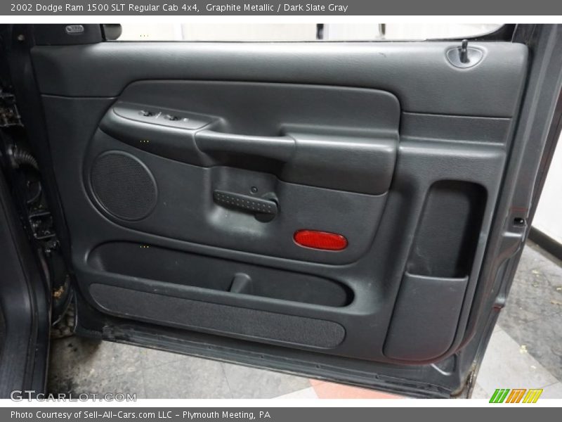 Graphite Metallic / Dark Slate Gray 2002 Dodge Ram 1500 SLT Regular Cab 4x4