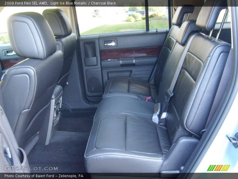 Light Ice Blue Metallic / Charcoal Black 2009 Ford Flex SEL AWD