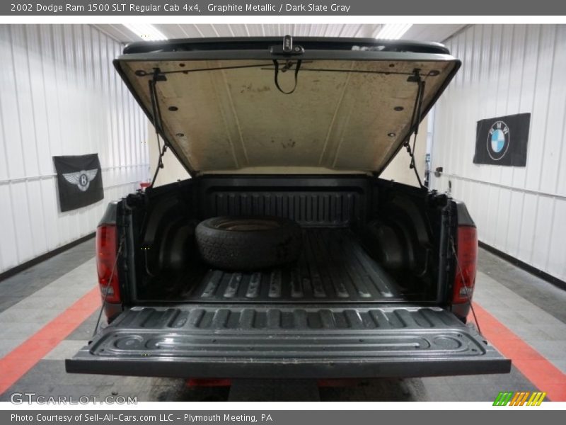Graphite Metallic / Dark Slate Gray 2002 Dodge Ram 1500 SLT Regular Cab 4x4