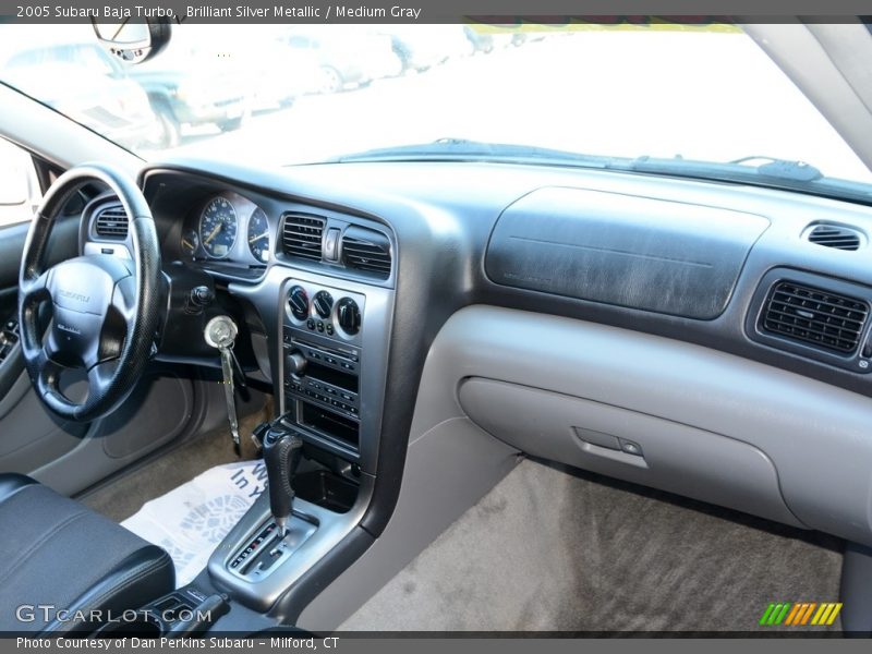 Brilliant Silver Metallic / Medium Gray 2005 Subaru Baja Turbo