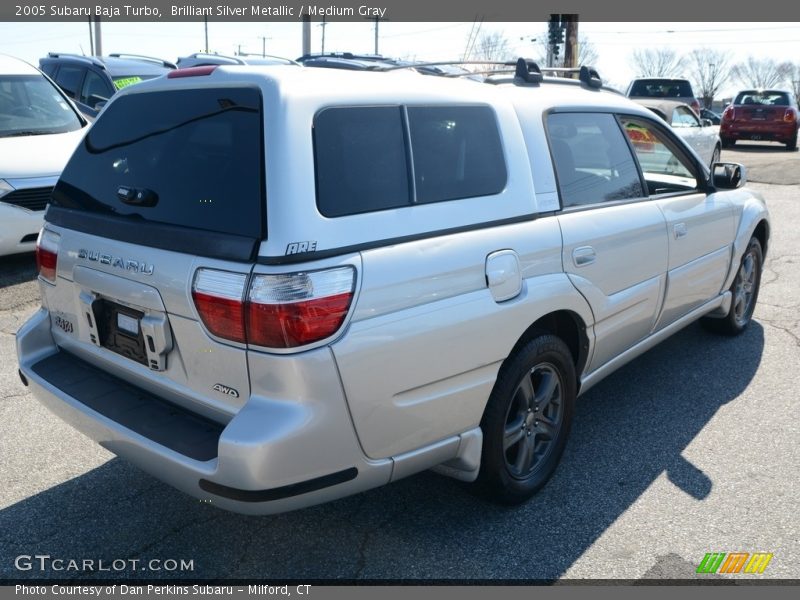 Brilliant Silver Metallic / Medium Gray 2005 Subaru Baja Turbo