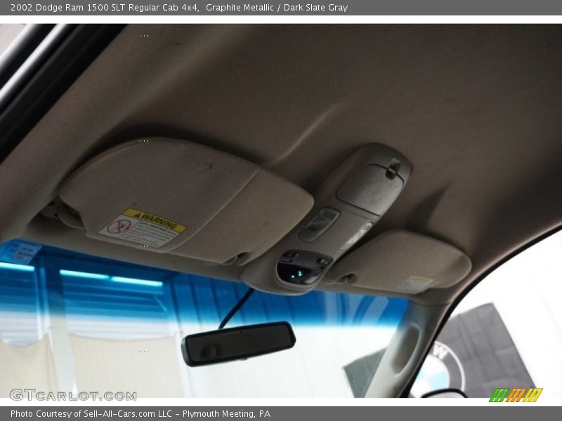 Graphite Metallic / Dark Slate Gray 2002 Dodge Ram 1500 SLT Regular Cab 4x4