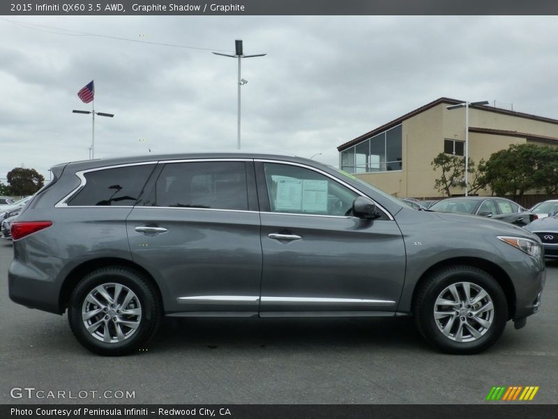 Graphite Shadow / Graphite 2015 Infiniti QX60 3.5 AWD