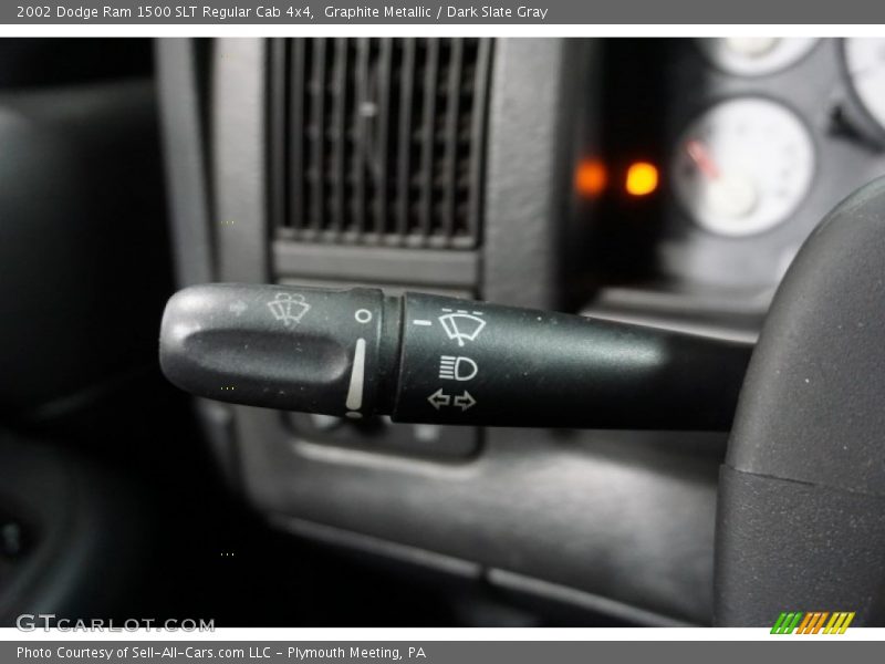 Graphite Metallic / Dark Slate Gray 2002 Dodge Ram 1500 SLT Regular Cab 4x4