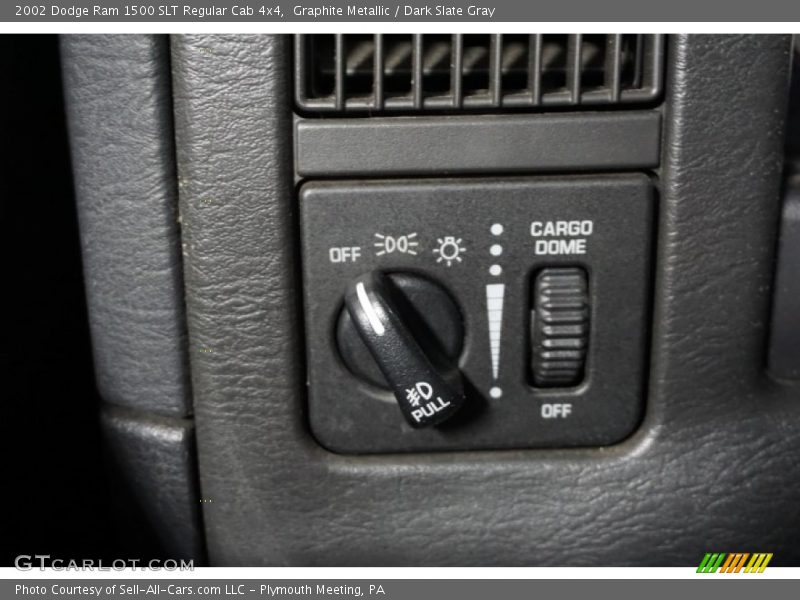 Graphite Metallic / Dark Slate Gray 2002 Dodge Ram 1500 SLT Regular Cab 4x4