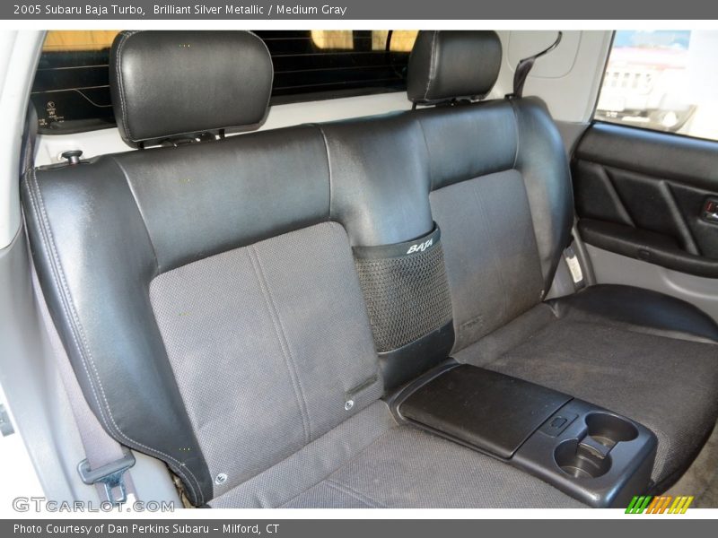 Brilliant Silver Metallic / Medium Gray 2005 Subaru Baja Turbo