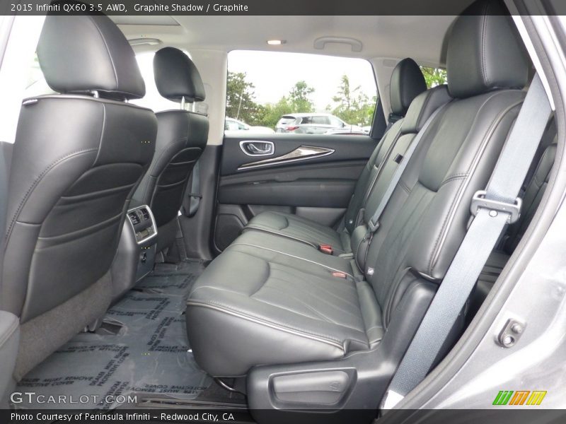 Graphite Shadow / Graphite 2015 Infiniti QX60 3.5 AWD