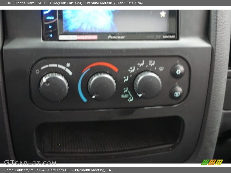 Graphite Metallic / Dark Slate Gray 2002 Dodge Ram 1500 SLT Regular Cab 4x4