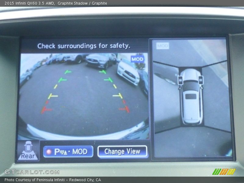 Graphite Shadow / Graphite 2015 Infiniti QX60 3.5 AWD