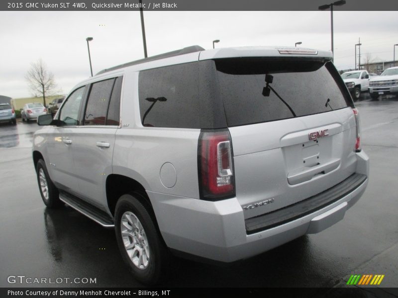 Quicksilver Metallic / Jet Black 2015 GMC Yukon SLT 4WD