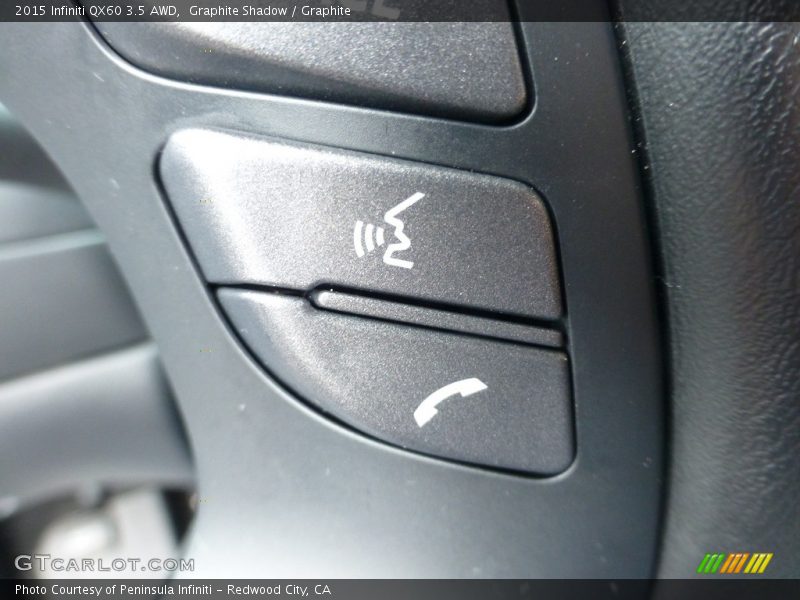 Graphite Shadow / Graphite 2015 Infiniti QX60 3.5 AWD