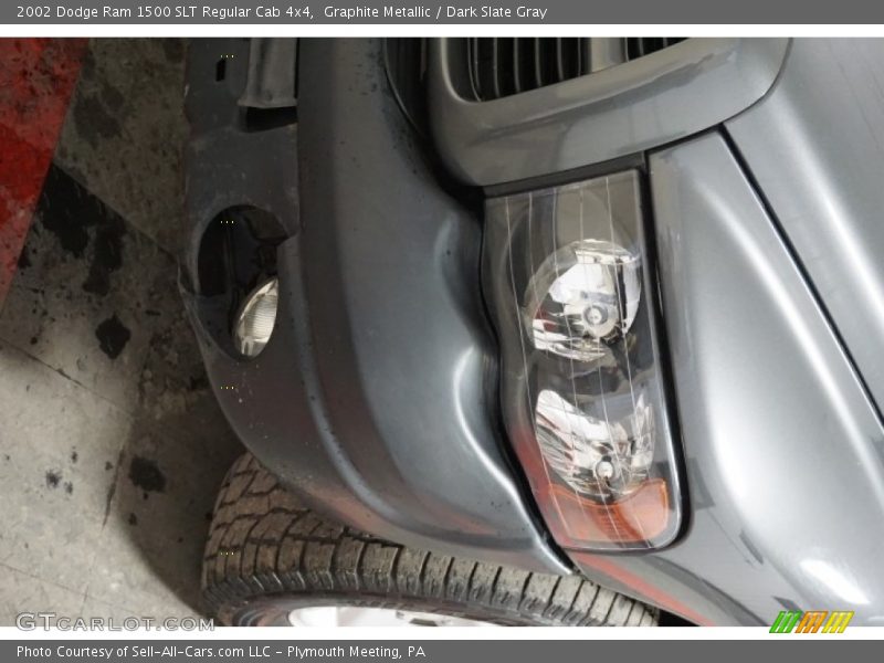 Graphite Metallic / Dark Slate Gray 2002 Dodge Ram 1500 SLT Regular Cab 4x4