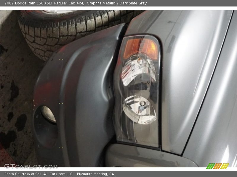 Graphite Metallic / Dark Slate Gray 2002 Dodge Ram 1500 SLT Regular Cab 4x4