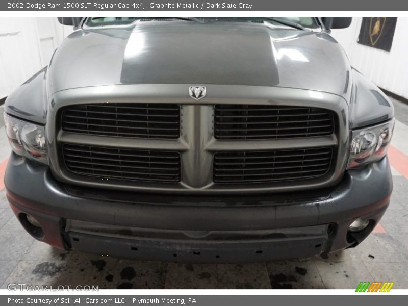 Graphite Metallic / Dark Slate Gray 2002 Dodge Ram 1500 SLT Regular Cab 4x4