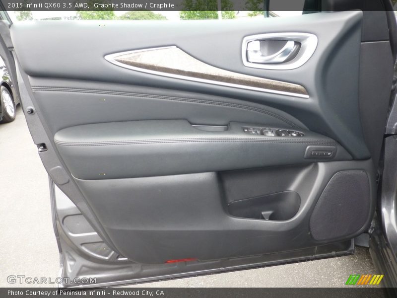 Graphite Shadow / Graphite 2015 Infiniti QX60 3.5 AWD