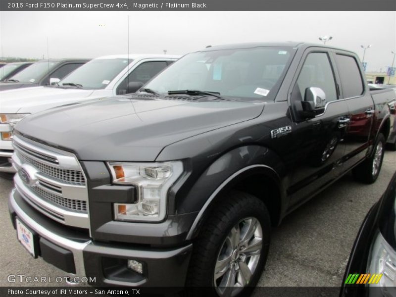 Magnetic / Platinum Black 2016 Ford F150 Platinum SuperCrew 4x4