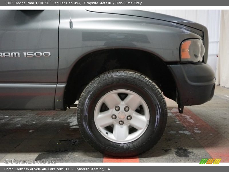 Graphite Metallic / Dark Slate Gray 2002 Dodge Ram 1500 SLT Regular Cab 4x4