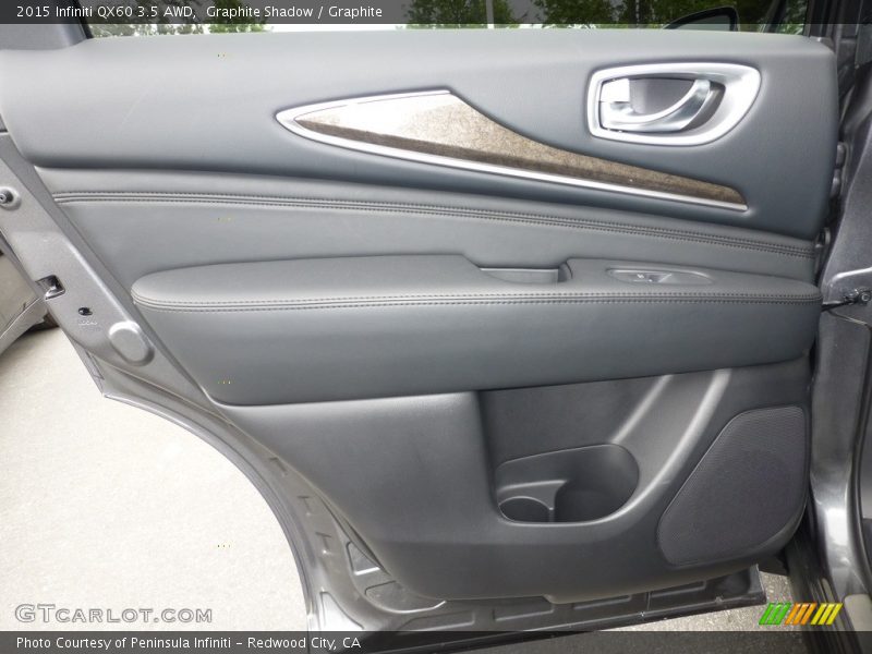 Graphite Shadow / Graphite 2015 Infiniti QX60 3.5 AWD