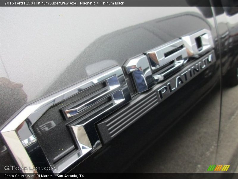 Magnetic / Platinum Black 2016 Ford F150 Platinum SuperCrew 4x4