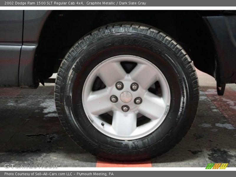 Graphite Metallic / Dark Slate Gray 2002 Dodge Ram 1500 SLT Regular Cab 4x4