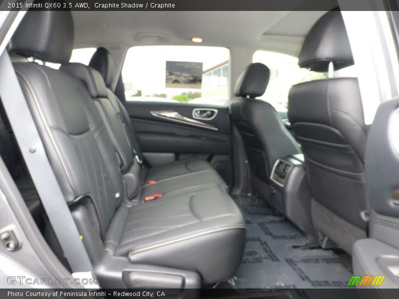 Graphite Shadow / Graphite 2015 Infiniti QX60 3.5 AWD