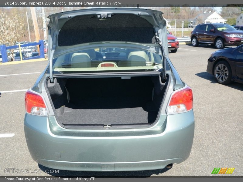 Jasmine Green Metallic / Ivory 2014 Subaru Impreza 2.0i 4 Door