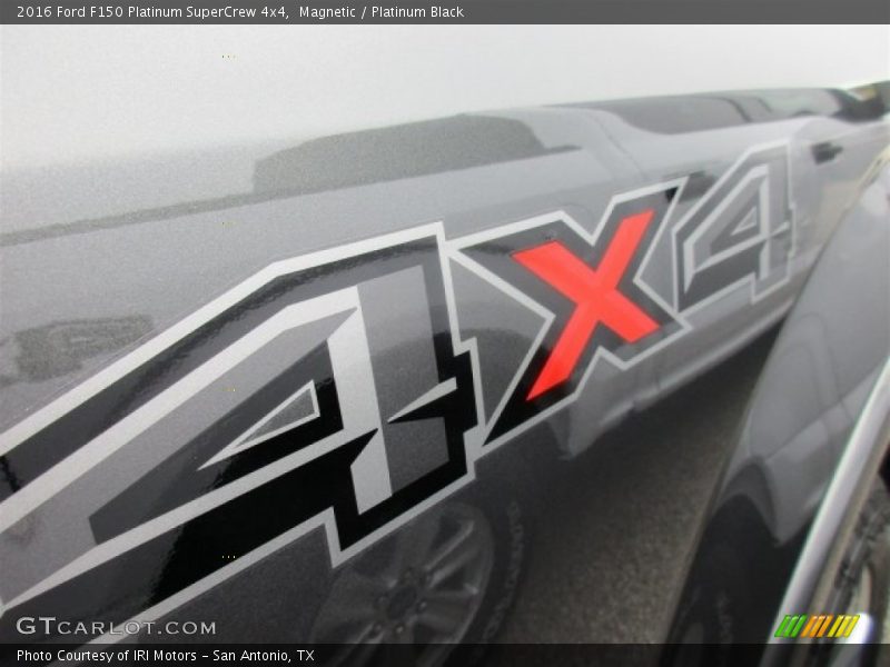 Magnetic / Platinum Black 2016 Ford F150 Platinum SuperCrew 4x4