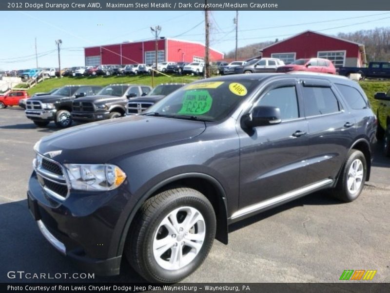 Front 3/4 View of 2012 Durango Crew AWD