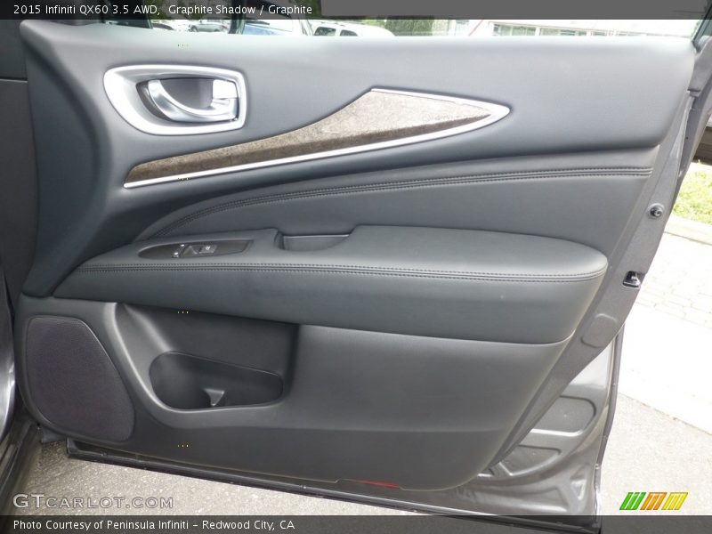 Graphite Shadow / Graphite 2015 Infiniti QX60 3.5 AWD