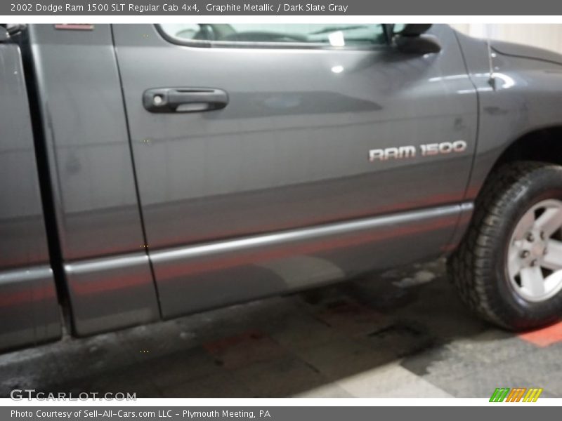 Graphite Metallic / Dark Slate Gray 2002 Dodge Ram 1500 SLT Regular Cab 4x4