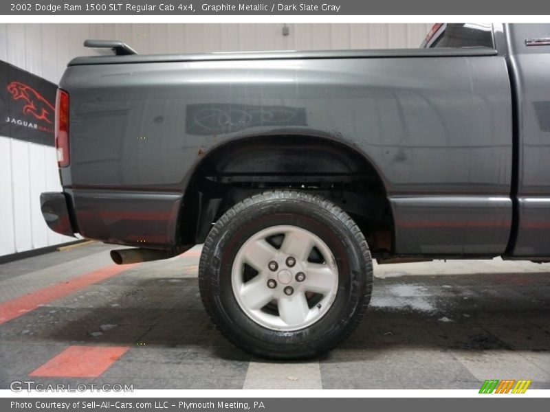 Graphite Metallic / Dark Slate Gray 2002 Dodge Ram 1500 SLT Regular Cab 4x4