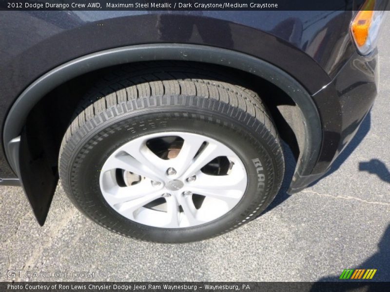 Maximum Steel Metallic / Dark Graystone/Medium Graystone 2012 Dodge Durango Crew AWD