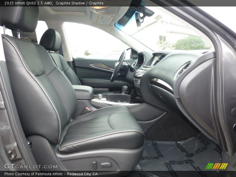Graphite Shadow / Graphite 2015 Infiniti QX60 3.5 AWD
