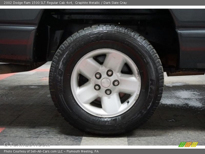 Graphite Metallic / Dark Slate Gray 2002 Dodge Ram 1500 SLT Regular Cab 4x4