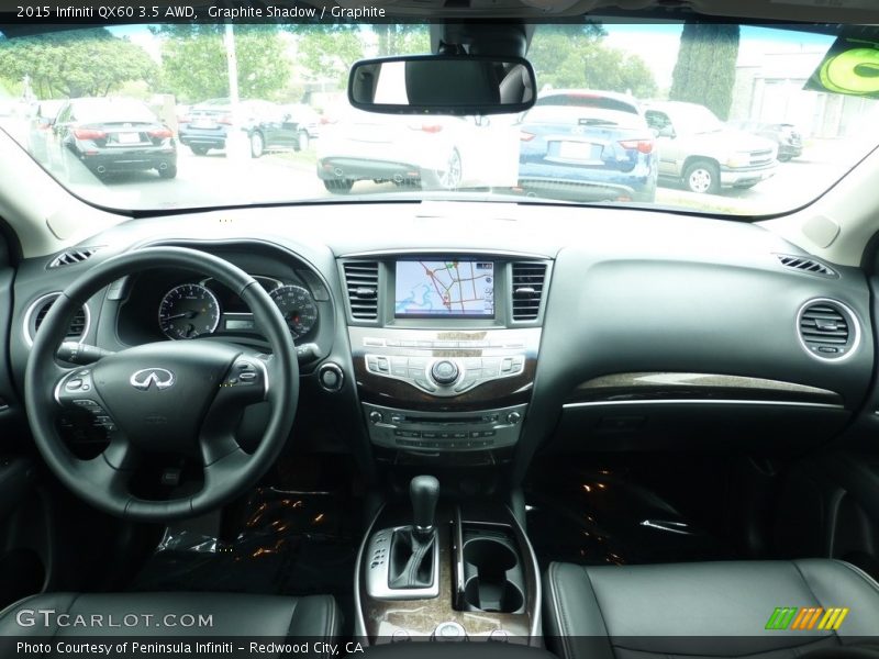 Graphite Shadow / Graphite 2015 Infiniti QX60 3.5 AWD