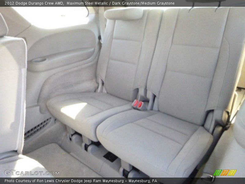 Maximum Steel Metallic / Dark Graystone/Medium Graystone 2012 Dodge Durango Crew AWD